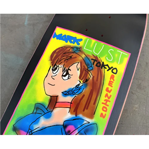 Hook-Ups Jeremy Klein Gonz Dream Girl Shaped Skateboard Deck 9.5" - Image 5
