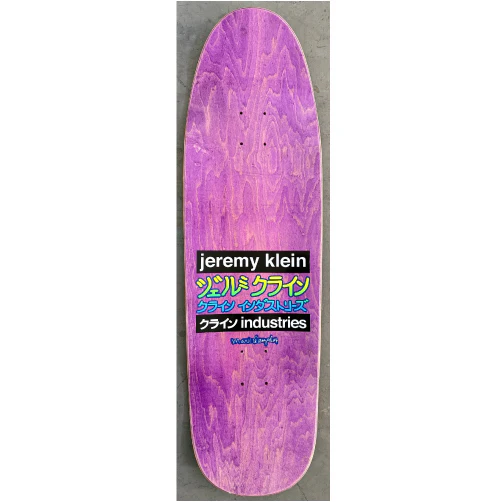 Hook-Ups Jeremy Klein Gonz Dream Girl Shaped Skateboard Deck 9.5" - Image 6