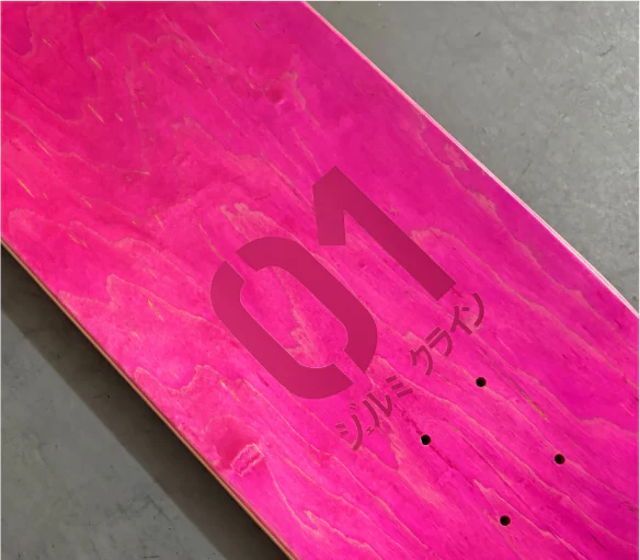 Hook-Ups Jeremy Klein Hatsune Skateboard Deck Pearl White 8.5" - Image 6