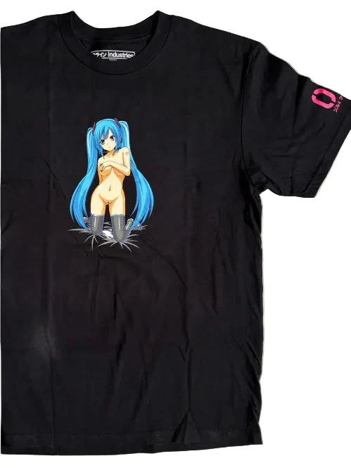 Hook-Ups Jeremy Klein Hatsune Tee - Black - Image 3