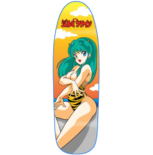 Hook-Ups Jeremy Klein Lum Chan at the Beach Shaped Skateboard Deck 9.5" - Image 2