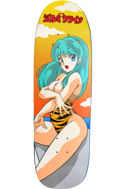 Hook-Ups Jeremy Klein Lum Chan at the Beach Shaped Skateboard Deck 9.5" - Image 3