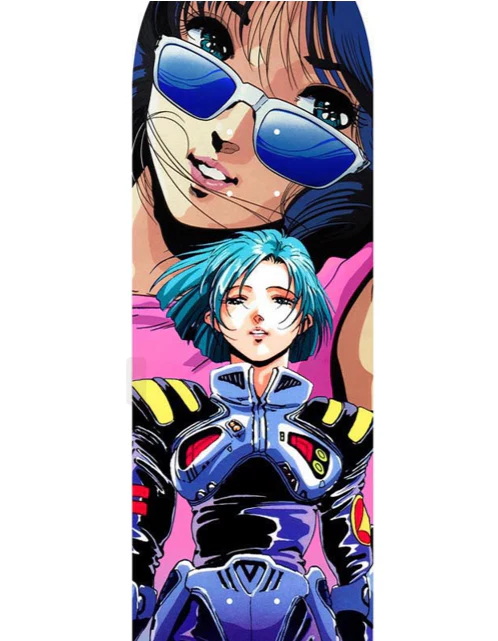 Hook-Ups Jeremy Klein Macross Skateboard Deck 8.5" - Image 2