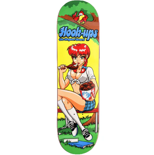 Hook-Ups KFC School Girl Skateboard Deck 8.25" - Image 3