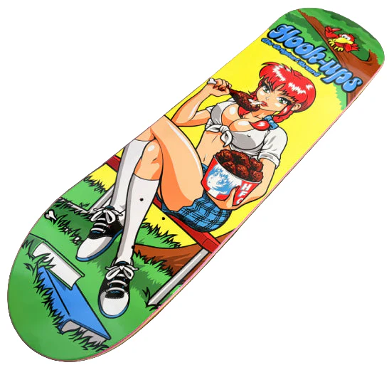 Hook-Ups KFC School Girl Skateboard Deck 8.25" - Image 4