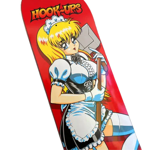 Hook-Ups Maid Ginger Skateboard Deck 8.5" - Image 3