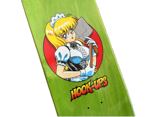 Hook-Ups Maid Ginger Skateboard Deck 8.5" - Image 4