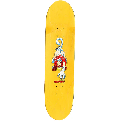 Hook-Ups Milky Cat Skateboard Deck 8.25" - Image 6