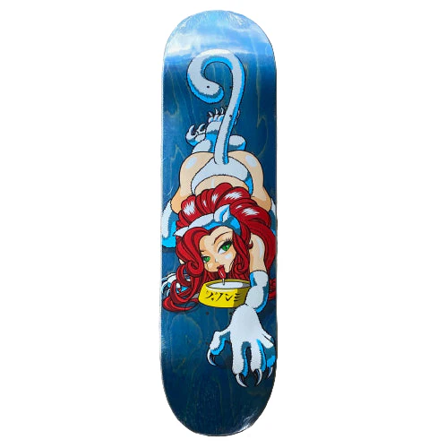 Hook-Ups Milky Cat Skateboard Deck 8.25" - Image 8