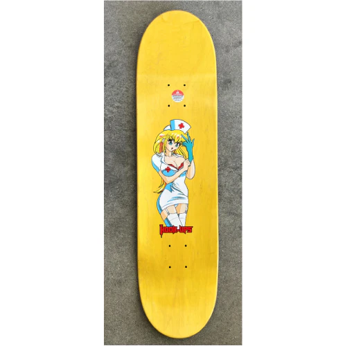 Hook-Ups Nurse Daisy Skateboard Deck 8.25" - Image 4