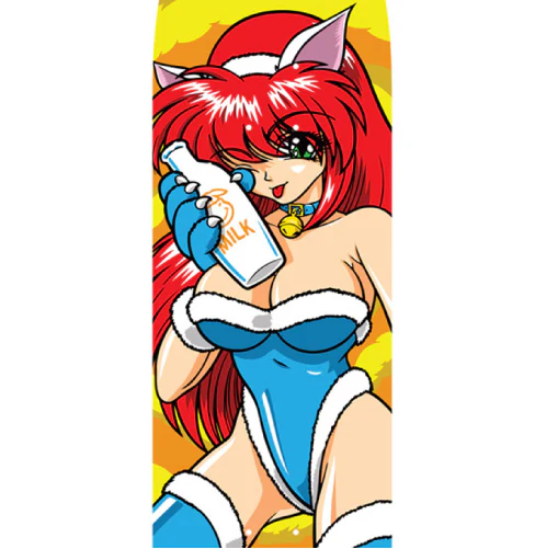 Hook-Ups OG Cat Girl Akiko Skateboard Deck 8.25" - Image 2