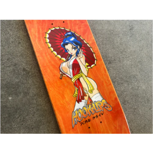 Hook-Ups OG Geisha Skateboard Deck 8.25" - Image 5