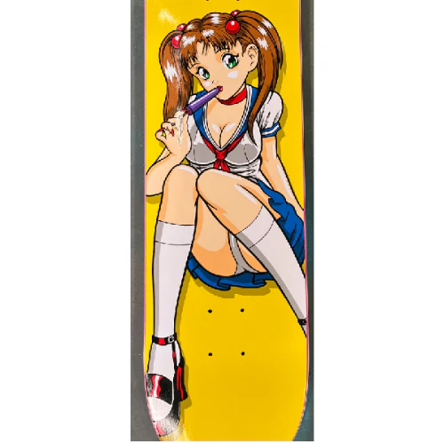 Hook-Ups OG Popsicle Girl Skateboard Deck 8.5" - Image 2