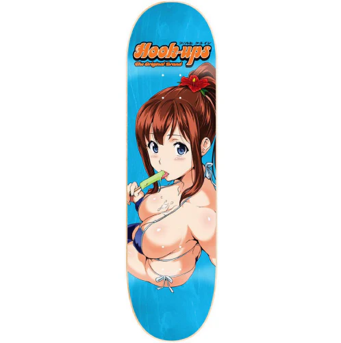 Hook-Ups Popsicle Girl Skateboard Deck 8.25"
