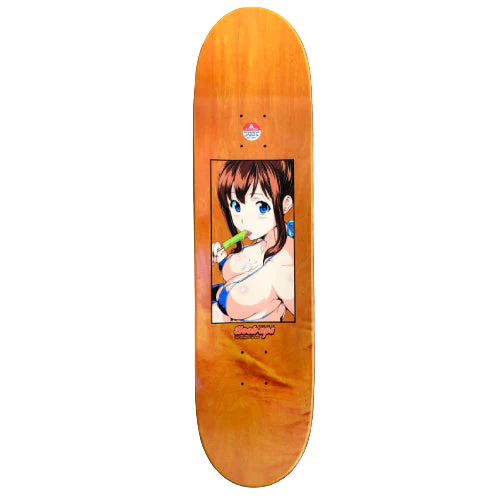 Hook-Ups Popsicle Girl Skateboard Deck 8.25" - Image 5