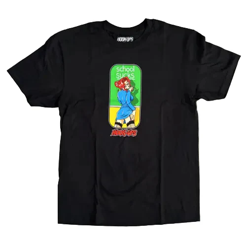 Hook-Ups School Sucks Tee - Black