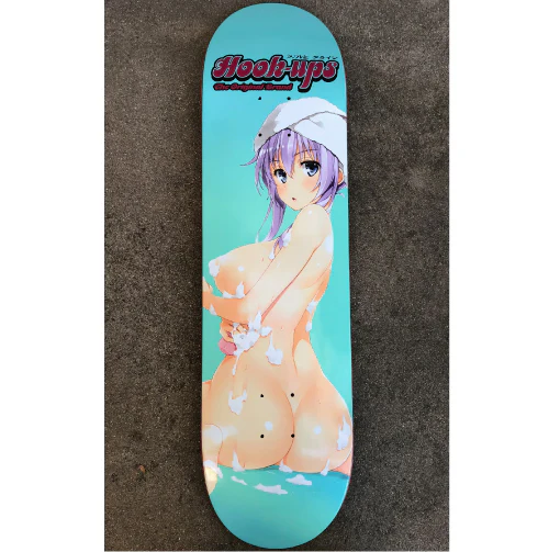 Hook-Ups Shower Girl 2 Skateboard Deck 8.25" - Image 3