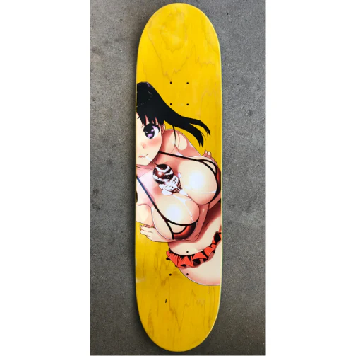 Hook-Ups Soft Serve Girl Skateboard Deck 8.38" - Image 3