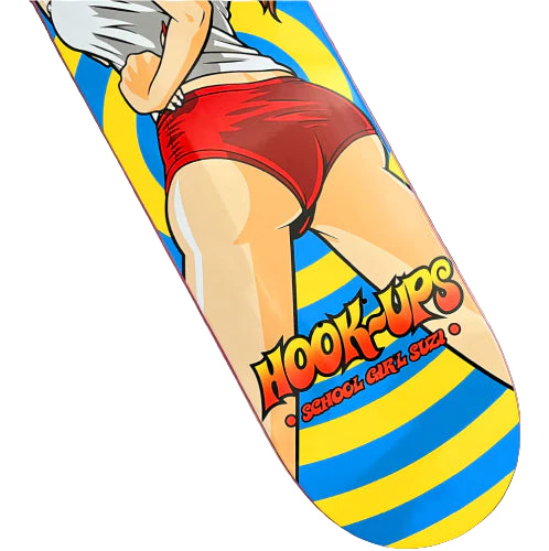 Hook-Ups School Girl Suzi #1 Skateboard Deck 8.25" - Image 4