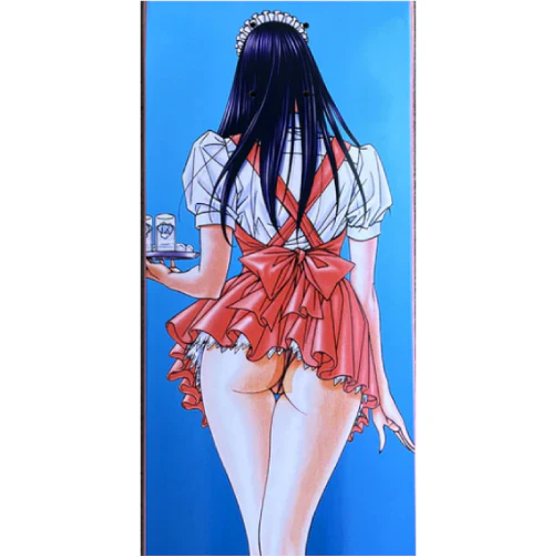 Hook-Ups Waitress in Trouble Skateboard Deck 8.25" - Image 4