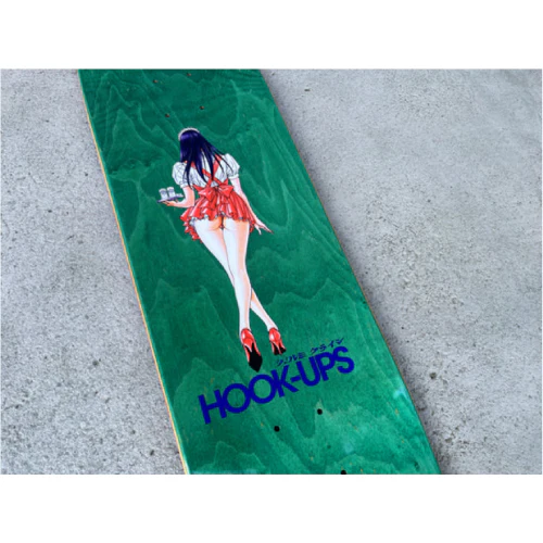 Hook-Ups Waitress in Trouble Skateboard Deck 8.25" - Image 5