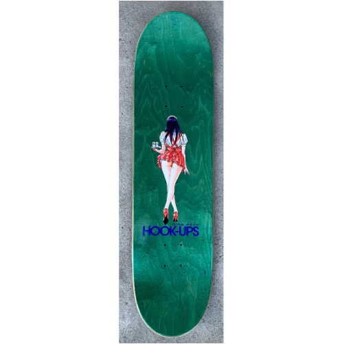 Hook-Ups Waitress in Trouble Skateboard Deck 8.25" - Image 7