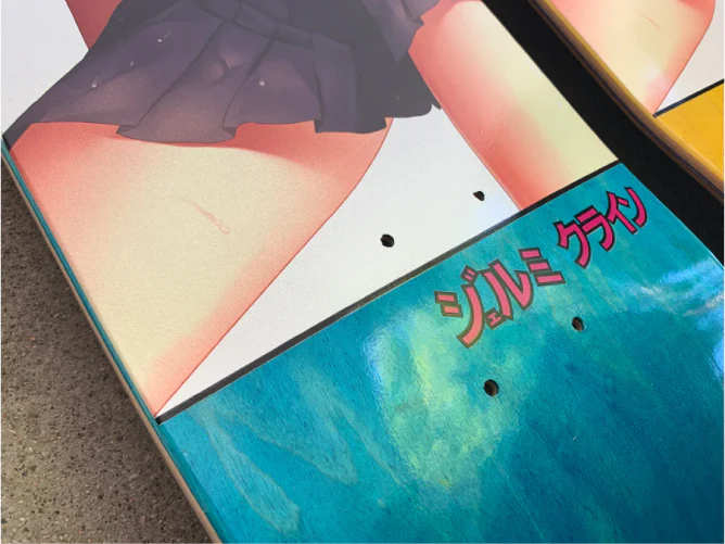 Hook-Ups Wet Schoolgirl Skateboard Deck 8.25" - Image 6