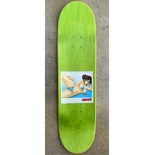 Hook-Ups Work Out Girl Skateboard Deck 8.5" - Image 3