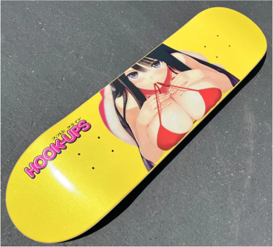 Hook-Ups Yuki Skateboard Deck 8.5" - Image 4