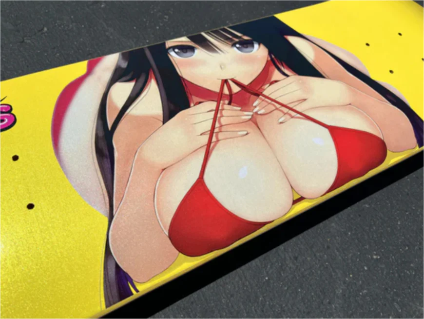 Hook-Ups Yuki Skateboard Deck 8.5" - Image 5