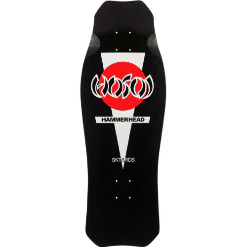 Hosoi OG Classic Hammerhead Reissue Skateboard Deck Black 10.5"