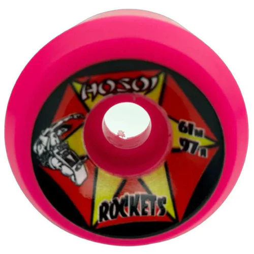 Hosoi Rockets Skateboard Wheels 61MM 97A - Image 10