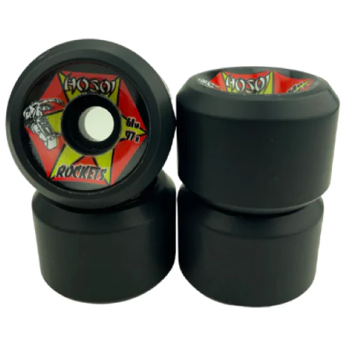 Hosoi Rockets Skateboard Wheels 61MM 97A - Image 2