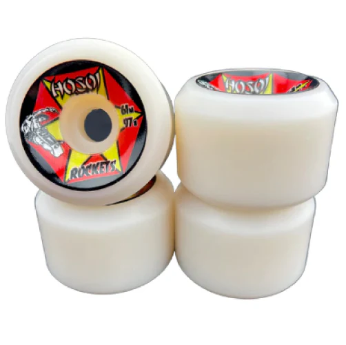 Hosoi Rockets Skateboard Wheels 61MM 97A - Image 8