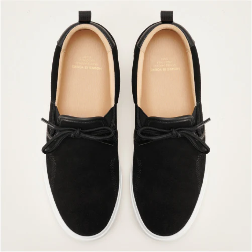 Hours is Yours Callio S77 Skate Shoe - Black/Off White - Image 3