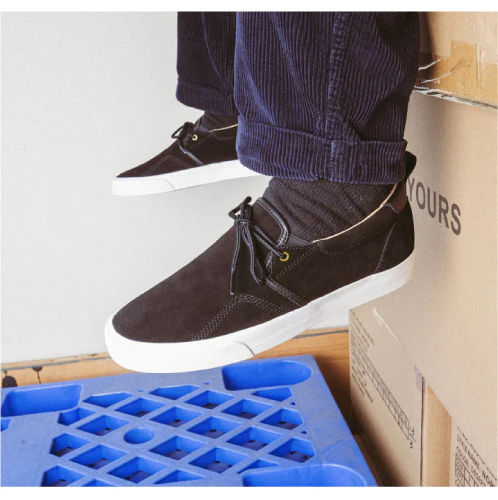 Hours is Yours Callio S77 Skate Shoe - Black/Off White - Image 6