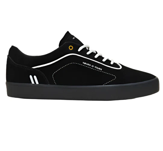 Hours is Yours Code V2 Skate Shoe - Black Pinstripe