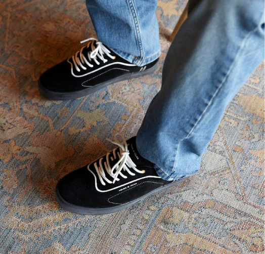 Hours is Yours Code V2 Skate Shoe - Black Pinstripe - Image 3