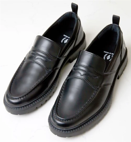 Hours is Yours Cohiba Dollin Lug Loafer - Premium Black Leather - Image 5