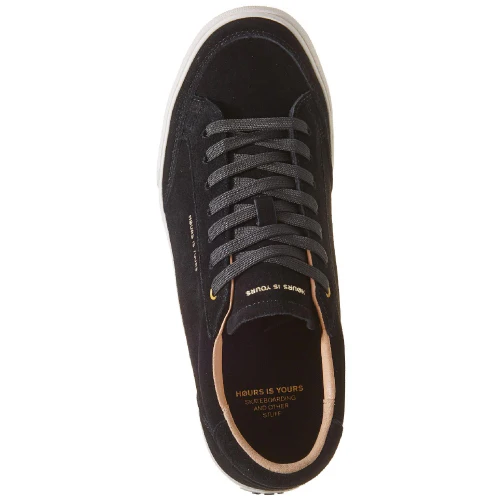 Hours is Yours DMC-1 Skate Shoe - Black Suede - Image 5