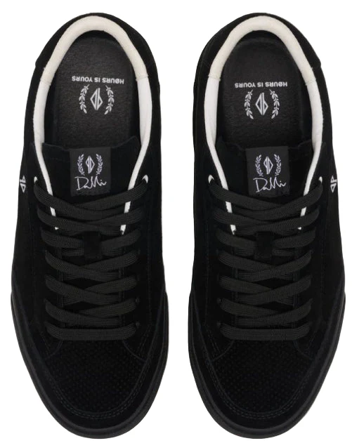Hours is Yours DMC-1 Dollin Skate Shoe - Black Suede - Image 4