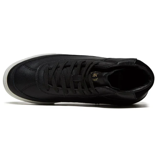 Hours is Yours North LX Skate Shoe - Black Leather/White - Image 3