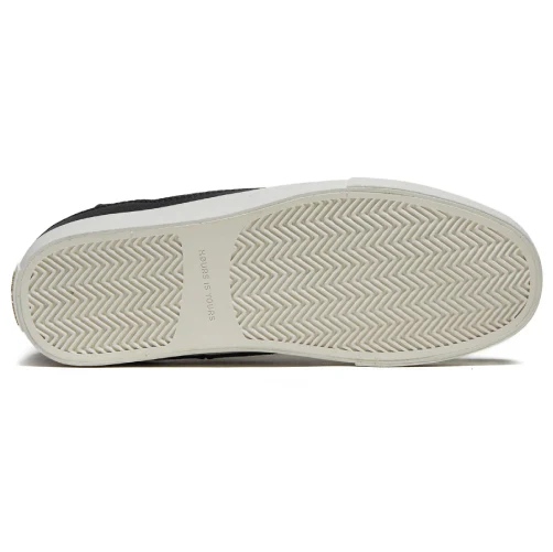 Hours is Yours North LX Skate Shoe - Black Leather/White - Image 4
