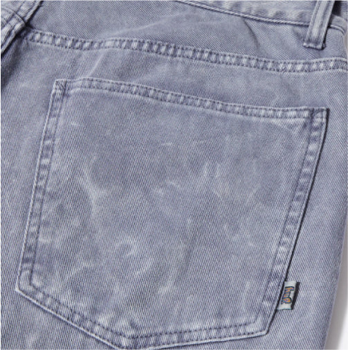 HUF Cromer Washed Denim Pants - Dust Purple - Image 4
