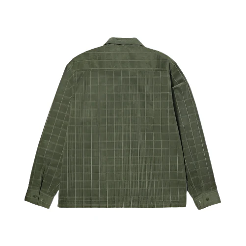 HUF Trenton Zip Shacket -  Olive - Image 3