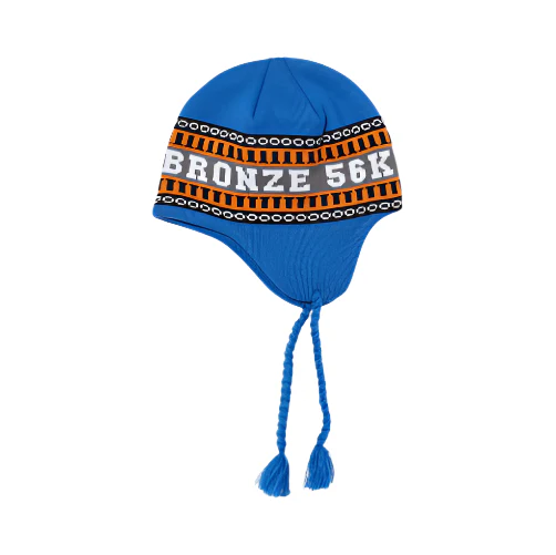 HUF X Bronze 56K Flap Beanie - Blue