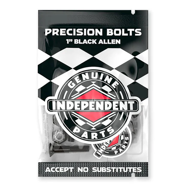 Independent Allen Precision Bolts Hardware Black 1"