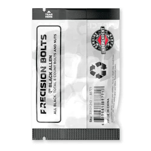 Independent Allen Precision Bolts Hardware Black 1" - Image 3