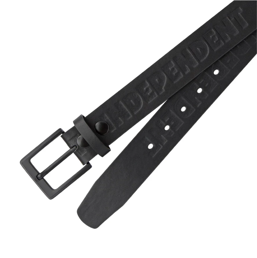 Independent Bar Logo Belt - Black - Image 3
