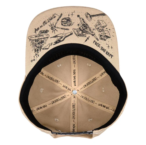 Independent Bratrud Notebook Snapback Hat - Image 5